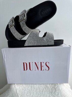 Dunes Starlight Rhinestone Slides